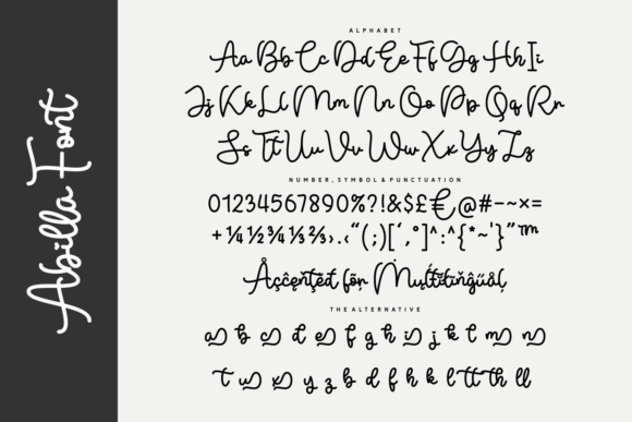 Abilla Font - Preview 4