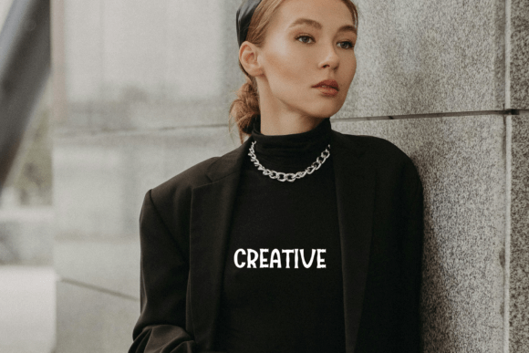 Abstract Designer Font - Preview 4