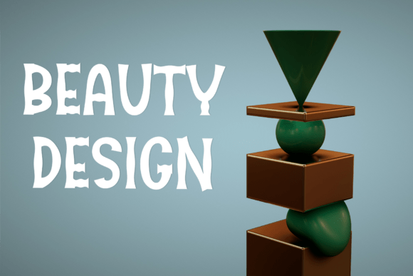 Abstract Designer Font - Preview 6