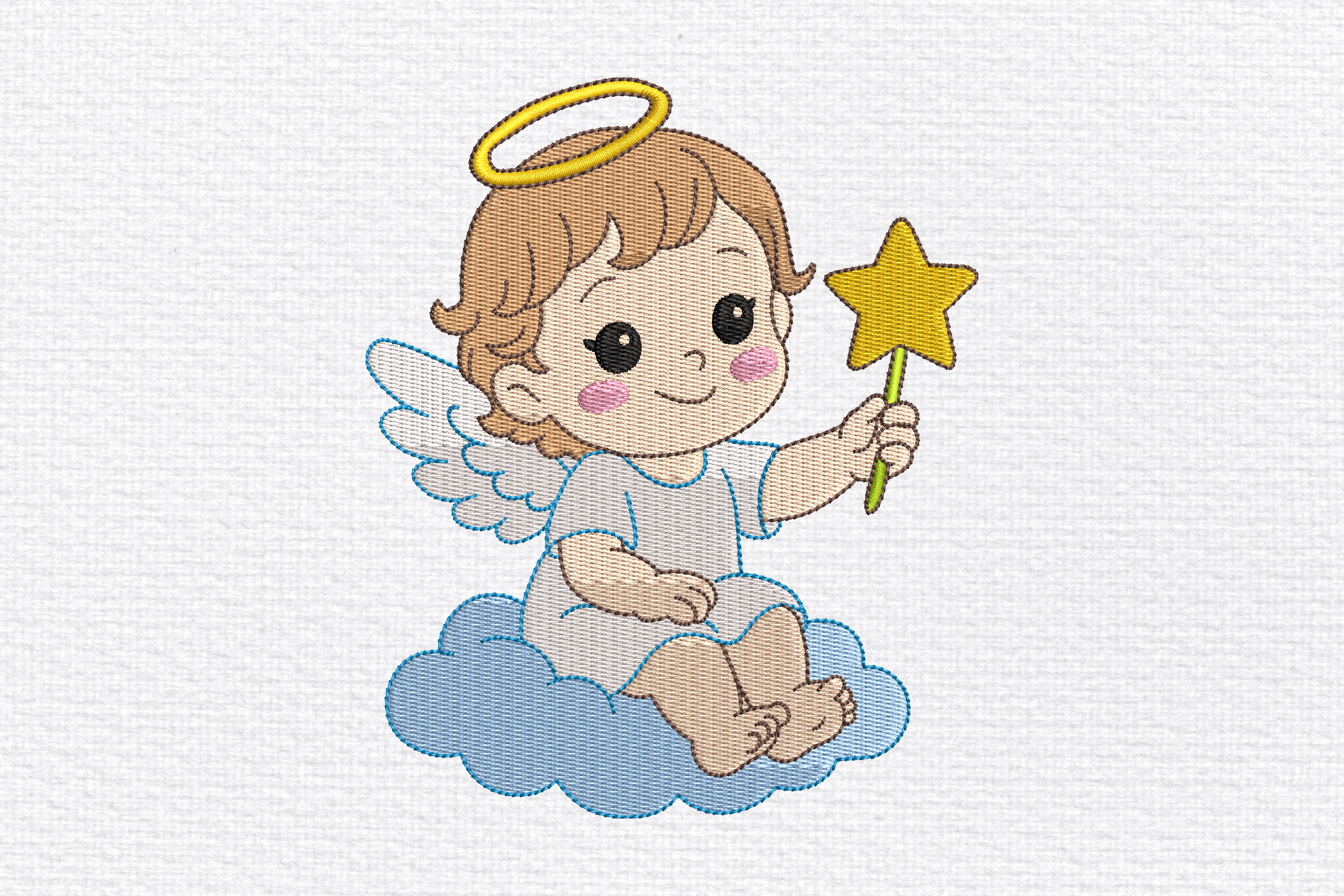 Angel Baby with Magic Star