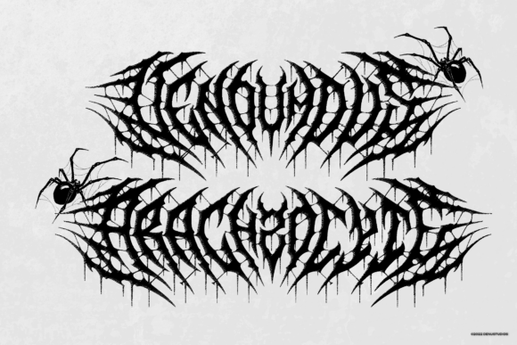 Araknix Font - Preview 1
