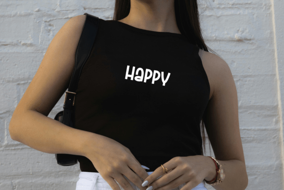 Banana Birthday Font PNG with transparent background - Preview 1