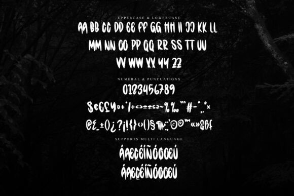 Black Market Font - Preview 5