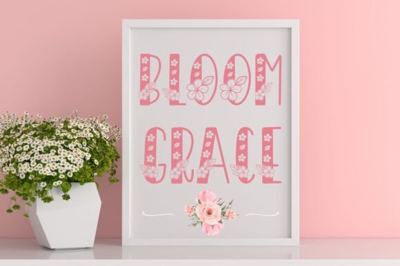 Blomie Font - Preview 4