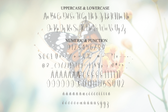 Butterfly Font - Preview 6