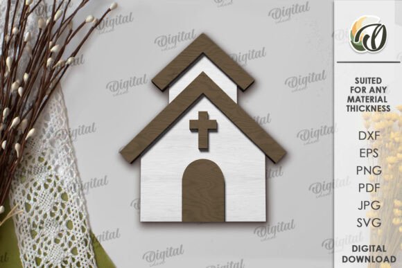 Christian tiered tray decor
