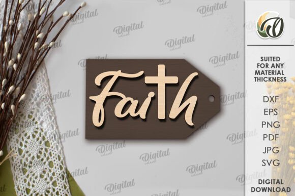 Christian tiered tray decor