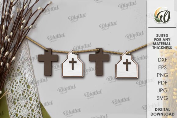 Christian tiered tray decor