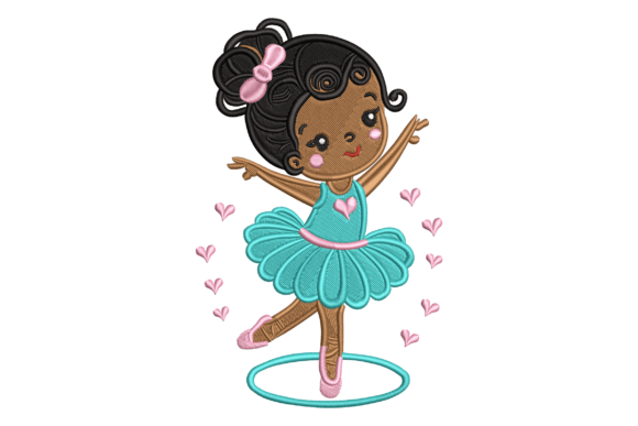 Cute Ballerina Girl