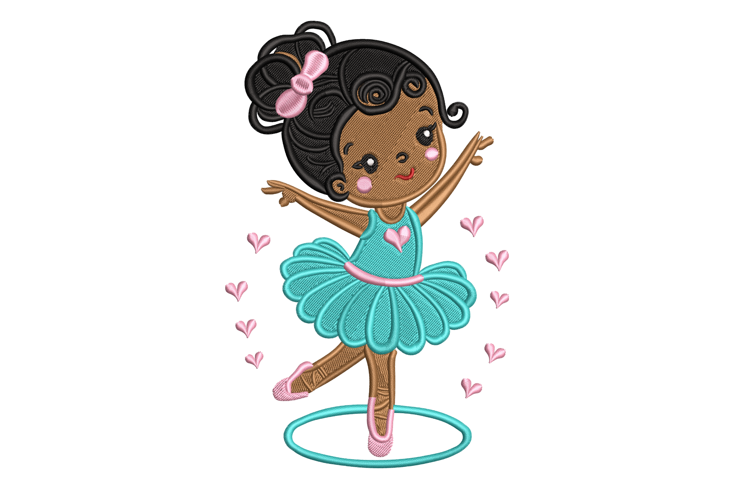 Cute Ballerina Girl