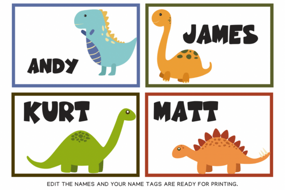 Cute Dino Font - Preview 4