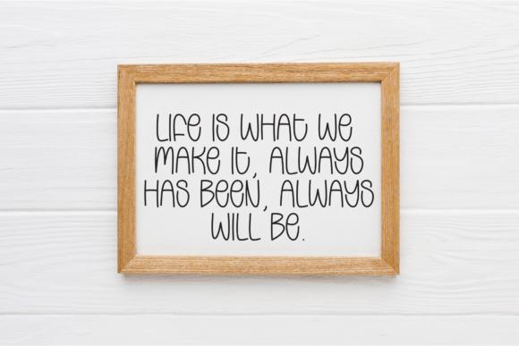 Digital Handwriting Font PNG with transparent background - Preview 2