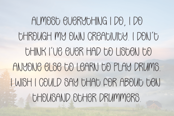 Digital Handwriting Font PNG with transparent background - Preview 5