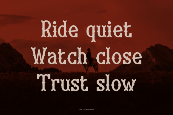 Drexia Font - Preview 5