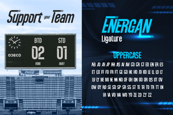 Energan Font - Preview 3