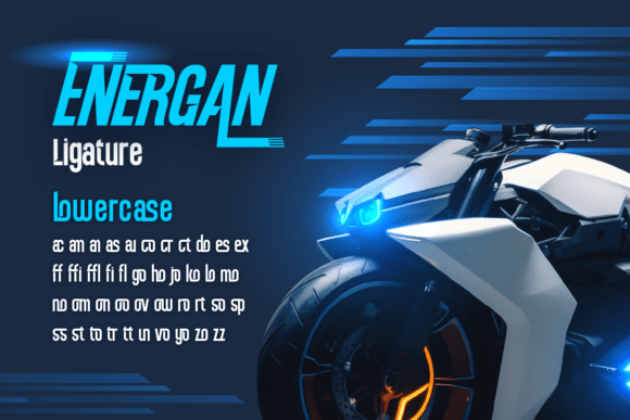 Energan Font - Preview 6