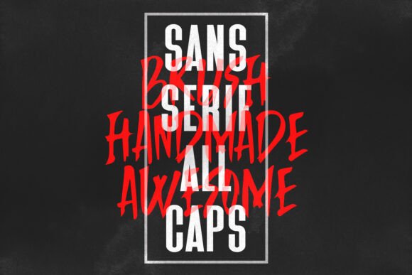 Excmaros Font PNG with transparent background - Preview 5