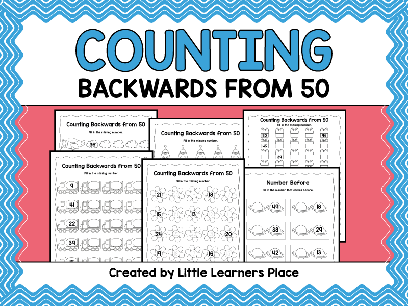 Fall Counting Backwards from 50