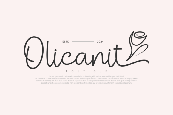 Hanimun Font Font PNG with transparent background - Preview 1