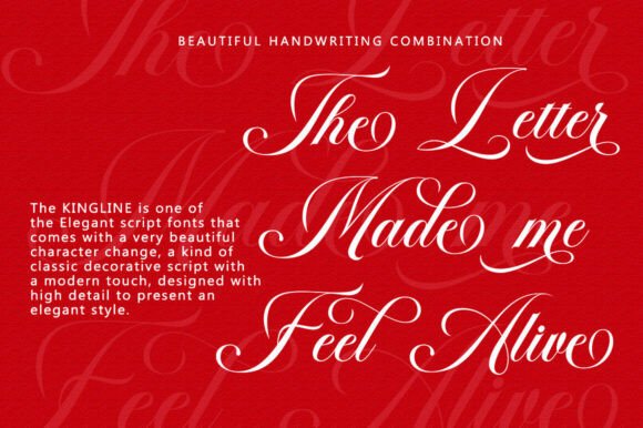 Kingline Font - Preview 1