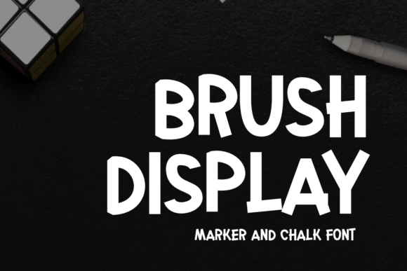 Marker Redazo Font PNG with transparent background - Preview 1