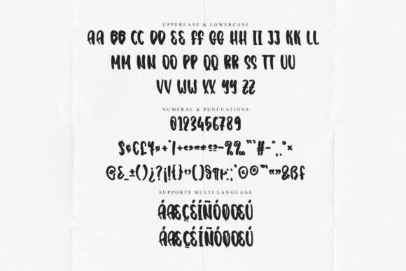 Over Point Font PNG with transparent background - Preview 5
