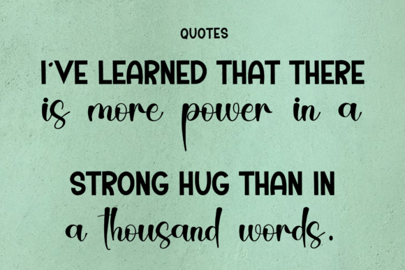 Perfect Love Duo Font font preview - 5