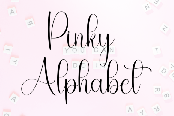 Pinkytime Font PNG with transparent background - Preview 6
