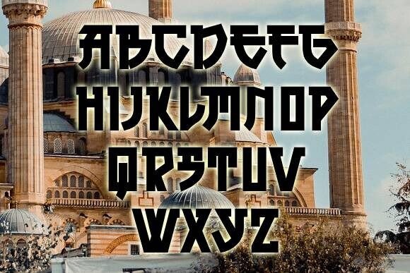 Shazam Font PNG with transparent background - Preview 1