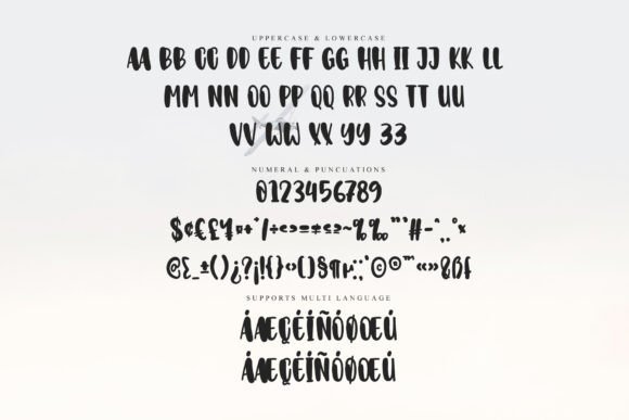 Sketchy Handwritten Font PNG with transparent background - Preview 5