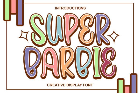 Super Barbie Fonts