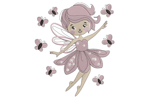 Whimsical Fairy Girl