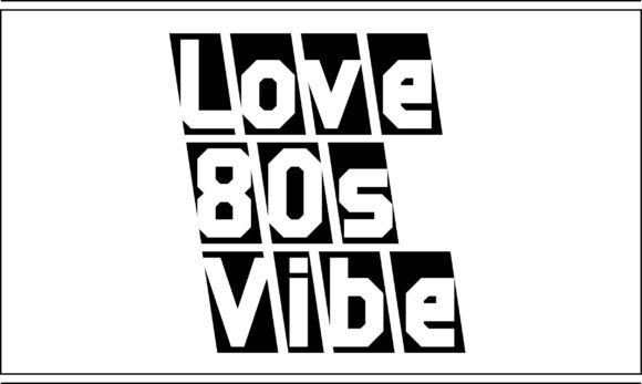 80s Vibe Font - Preview 3