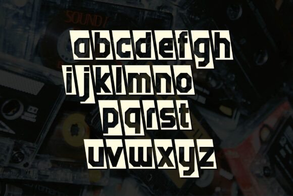 80s Vibe Font - Preview 2