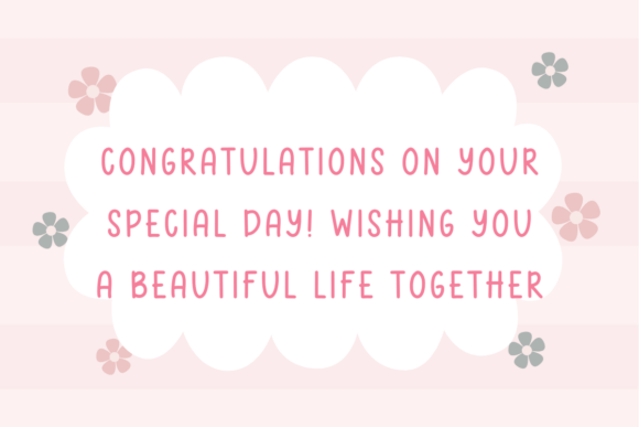 Best Wishes Font - Preview 1