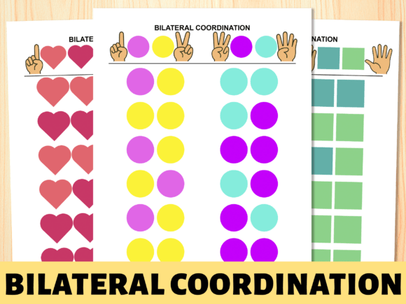 Bilateral Coordination Hand Sign Print