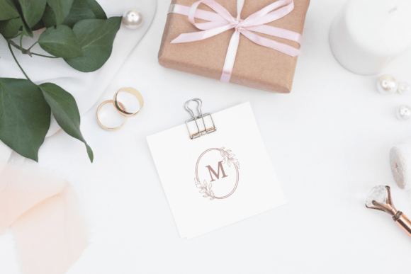 Botanical Monogram Font - Preview 2