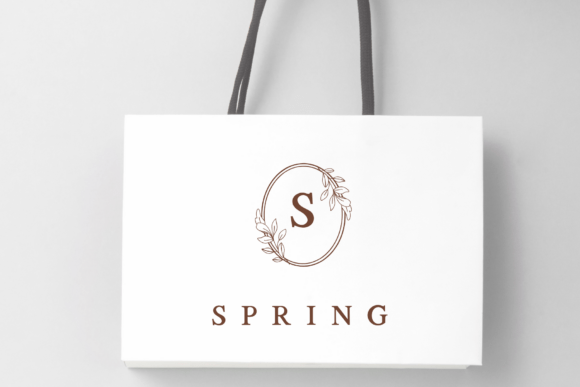 Botanical Monogram Font - Preview 4