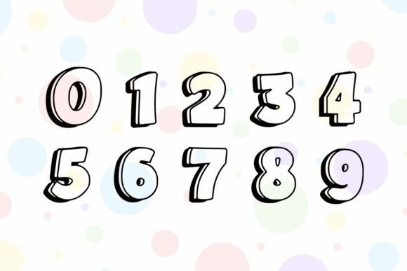 Candy Color Font - Preview 6