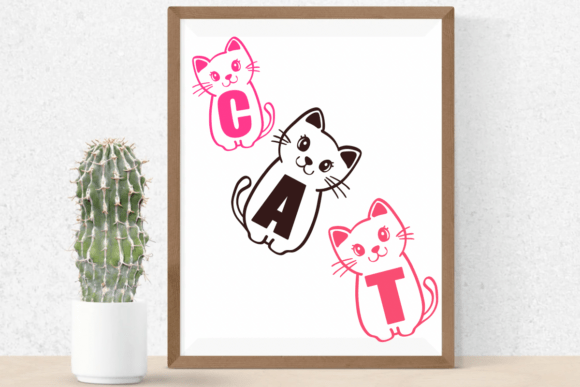 Cartoon Cat Font - Preview 4
