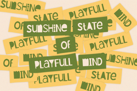 Chuckle Charm Font PNG with transparent background - Preview 3