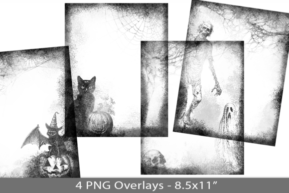 Distress Frame PNG Overlay