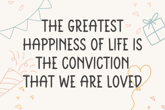 Happy Faces Font - Preview 1
