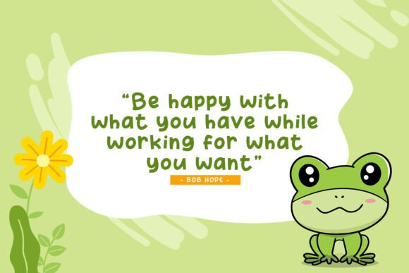 Howdy Frog Font PNG with transparent background - Preview 1