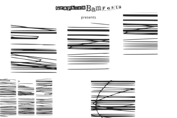 Interfer Font PNG with transparent background - Preview 2