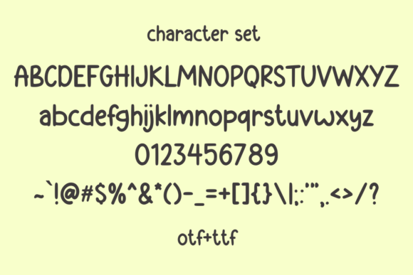 Party Games Font PNG with transparent background - Preview 2