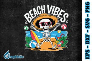 Skeleton Summer SVG Bundle Graphic by Graphistic · Creative Fabrica