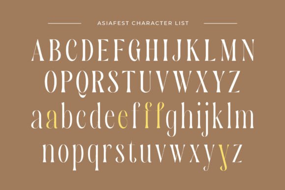 Asiafest Font - Preview 1