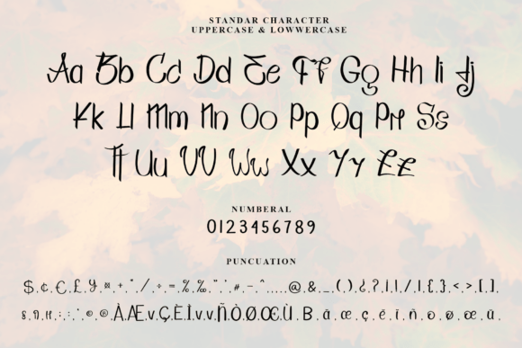 Background Font - Preview 3