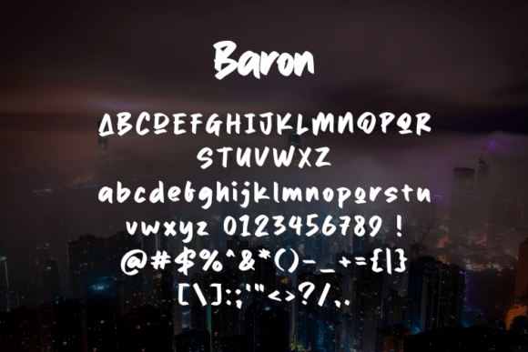 Baron Font - Preview 1